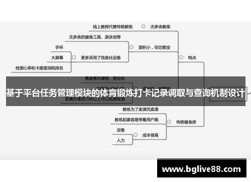 基于平台任务管理模块的体育锻炼打卡记录调取与查询机制设计